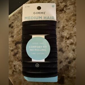 Brand new! Black gimme hair elastics